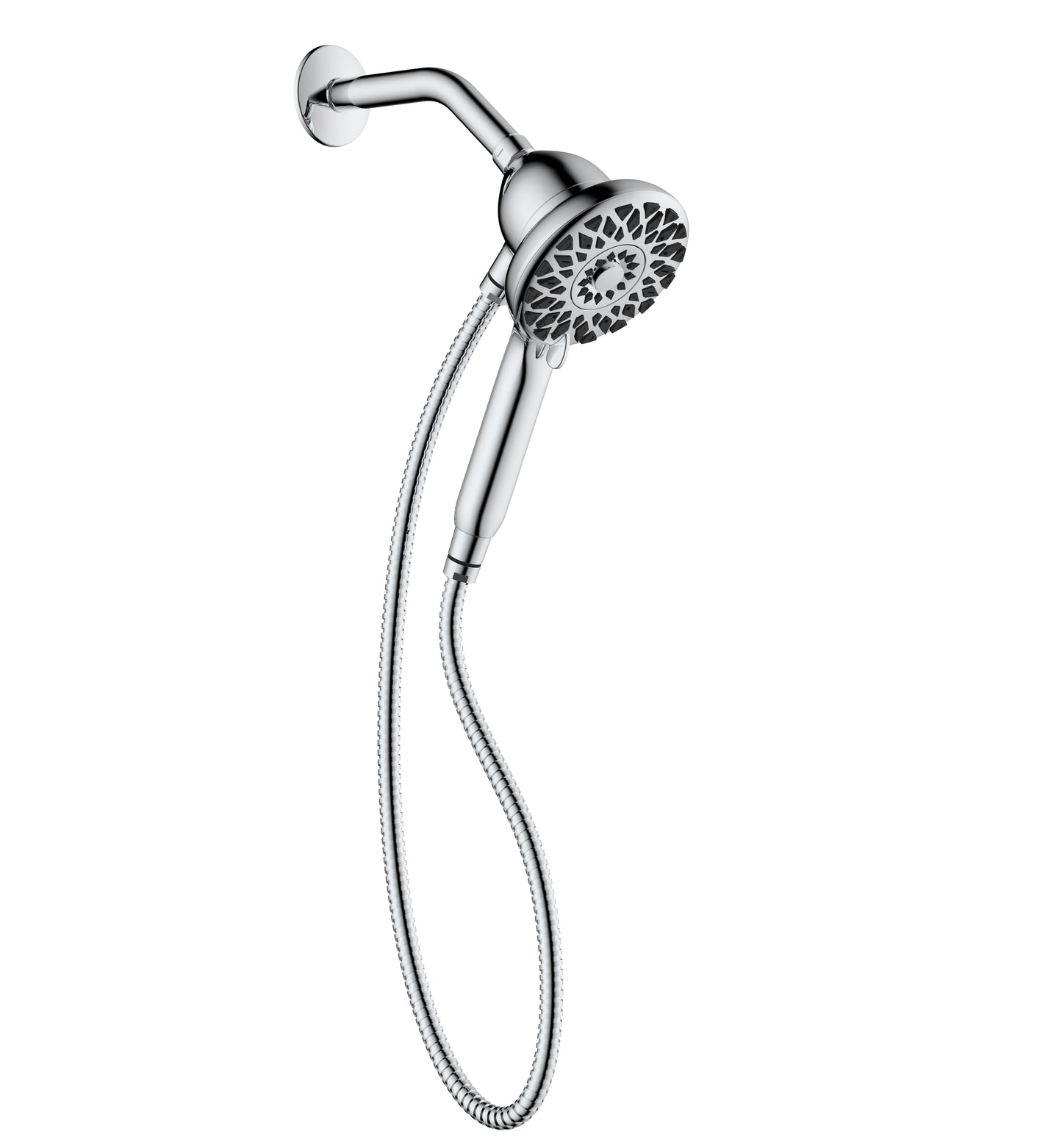 Cobra Spectra Hand Shower Head Set Magnetic Docking 4 Spray Chrome