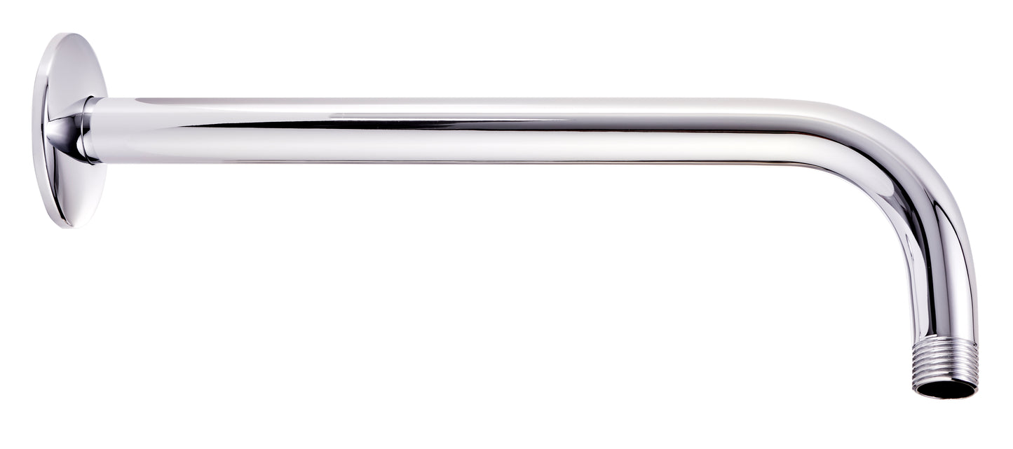 Cobra Shower Arm Round 300 Brass Chrome