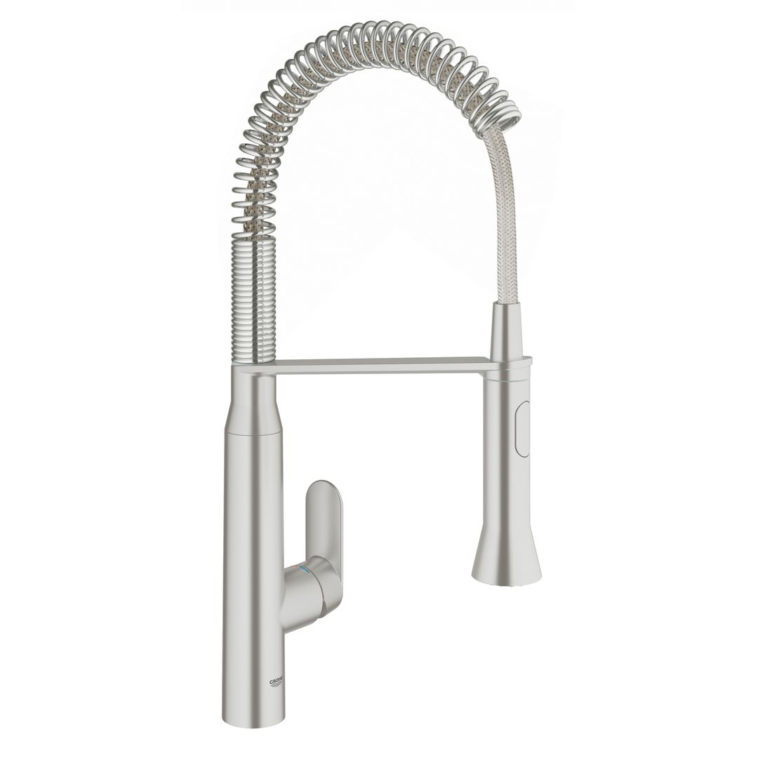 Grohe K7 Single-lever sink mixer 1/2" supersteel