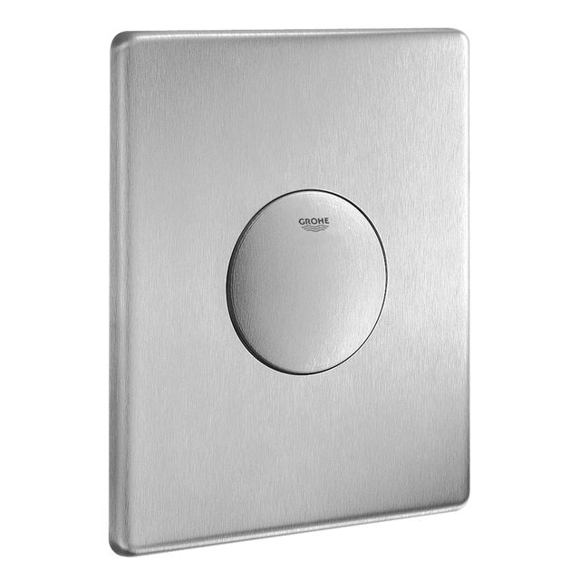 Grohe Skate Flush plate, stainless steel stainless steel