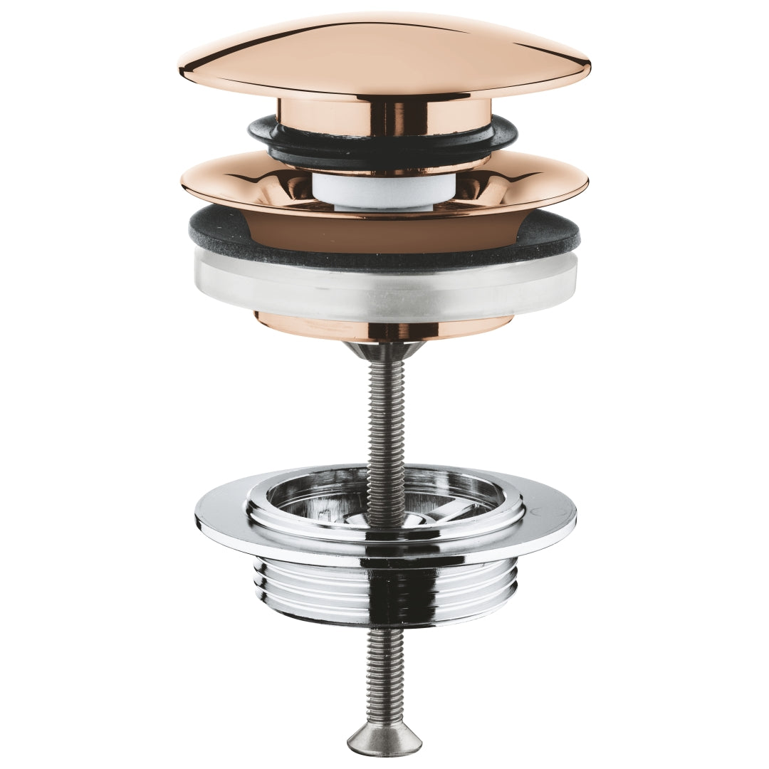 Grohe Waste set with push-open plug warm sunset