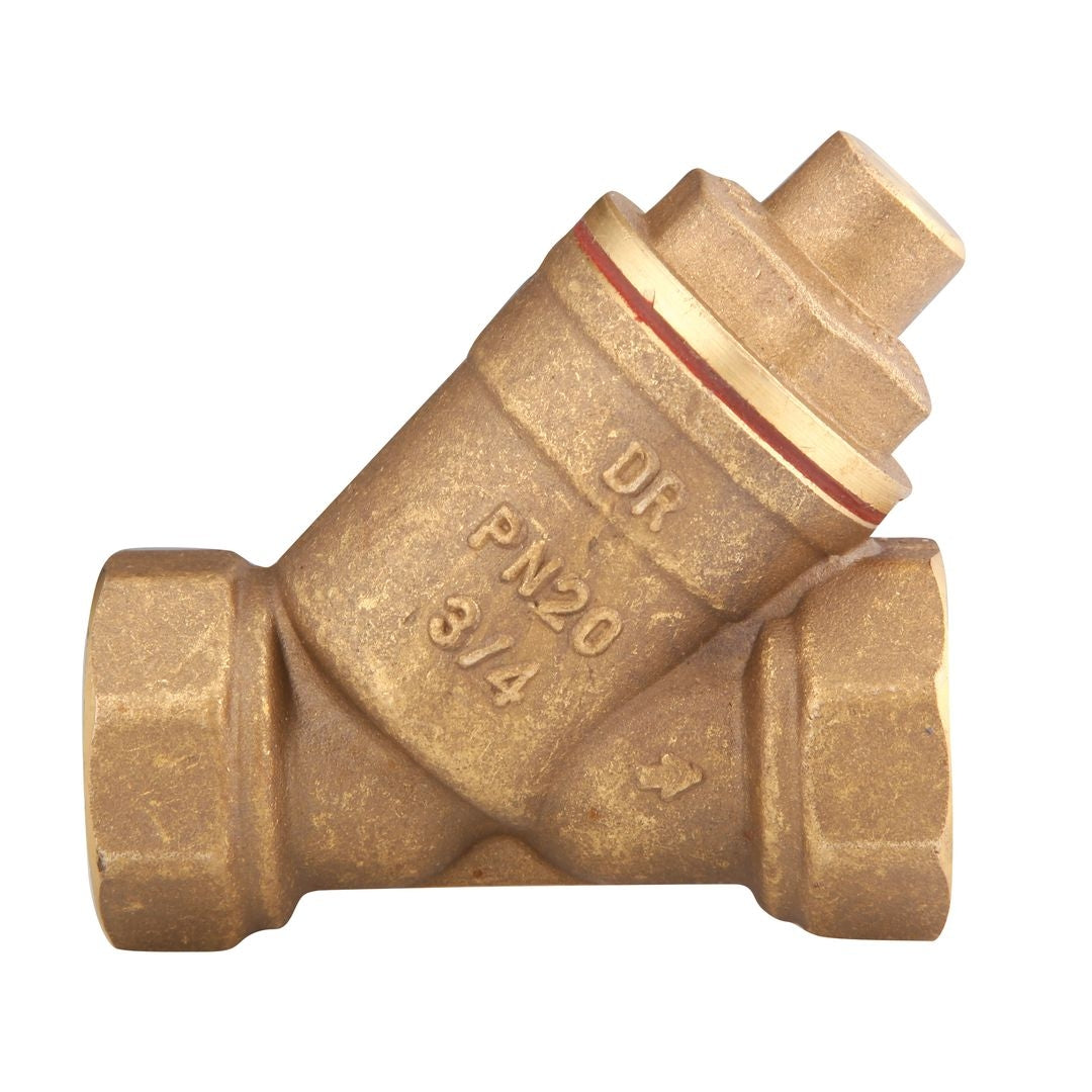 Cobra Spring Check Valve 1025 FXF 3/4 Rough Brass