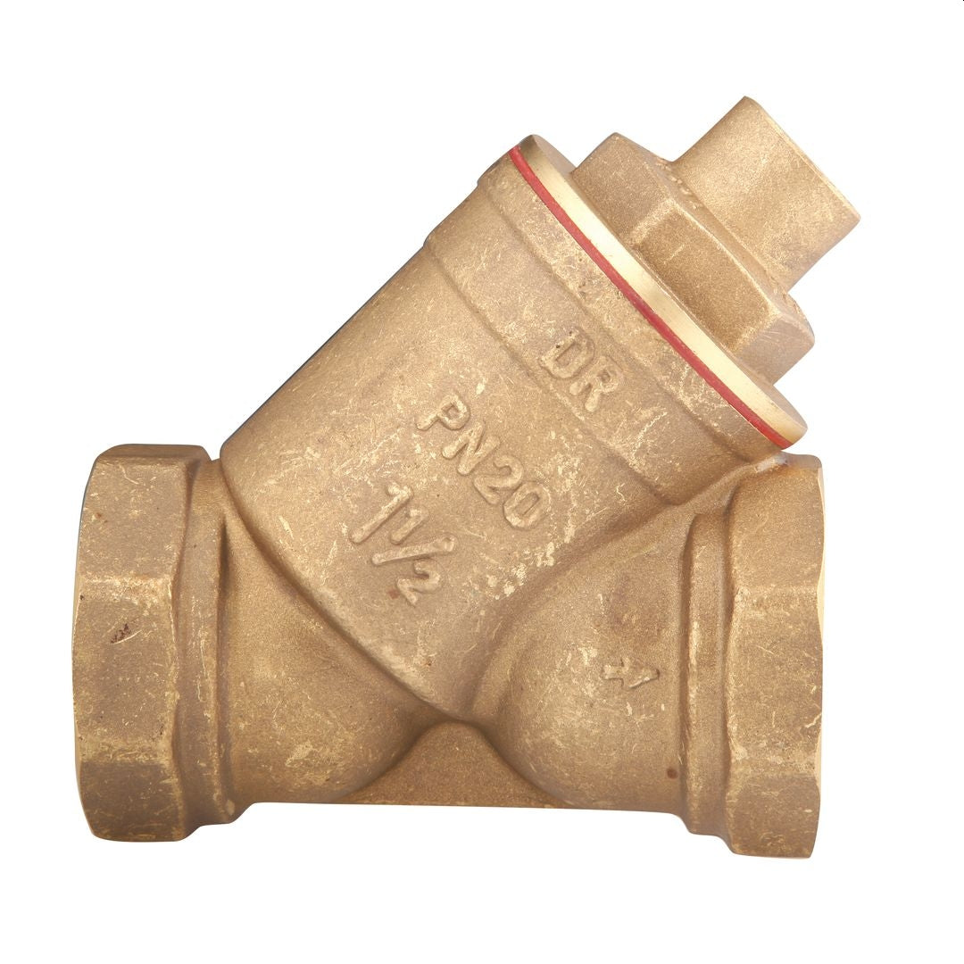 Cobra Spring Check Valve 1025 FXF 1&1/2 Rough Brass