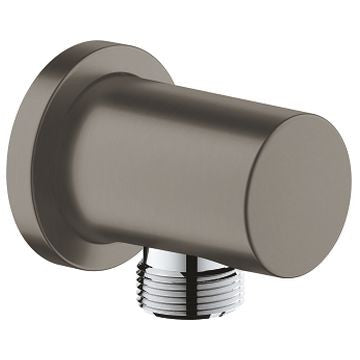 Grohe Rainshower Shower outlet elbow, 1/2" brushed hard graphite
