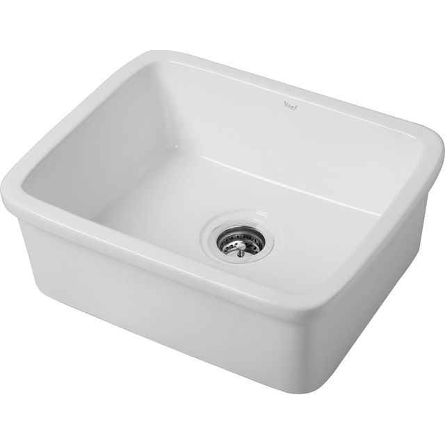 Vaal James Butler Sink 520X425 White