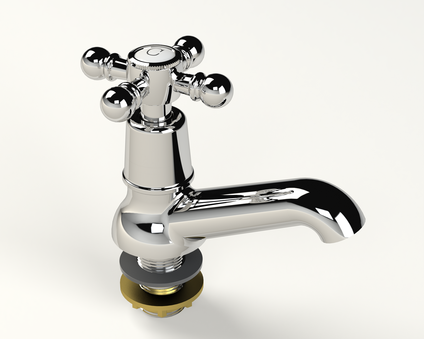 Cobra Roma Original Light Pattern Pillar Tap 15mm Chrome