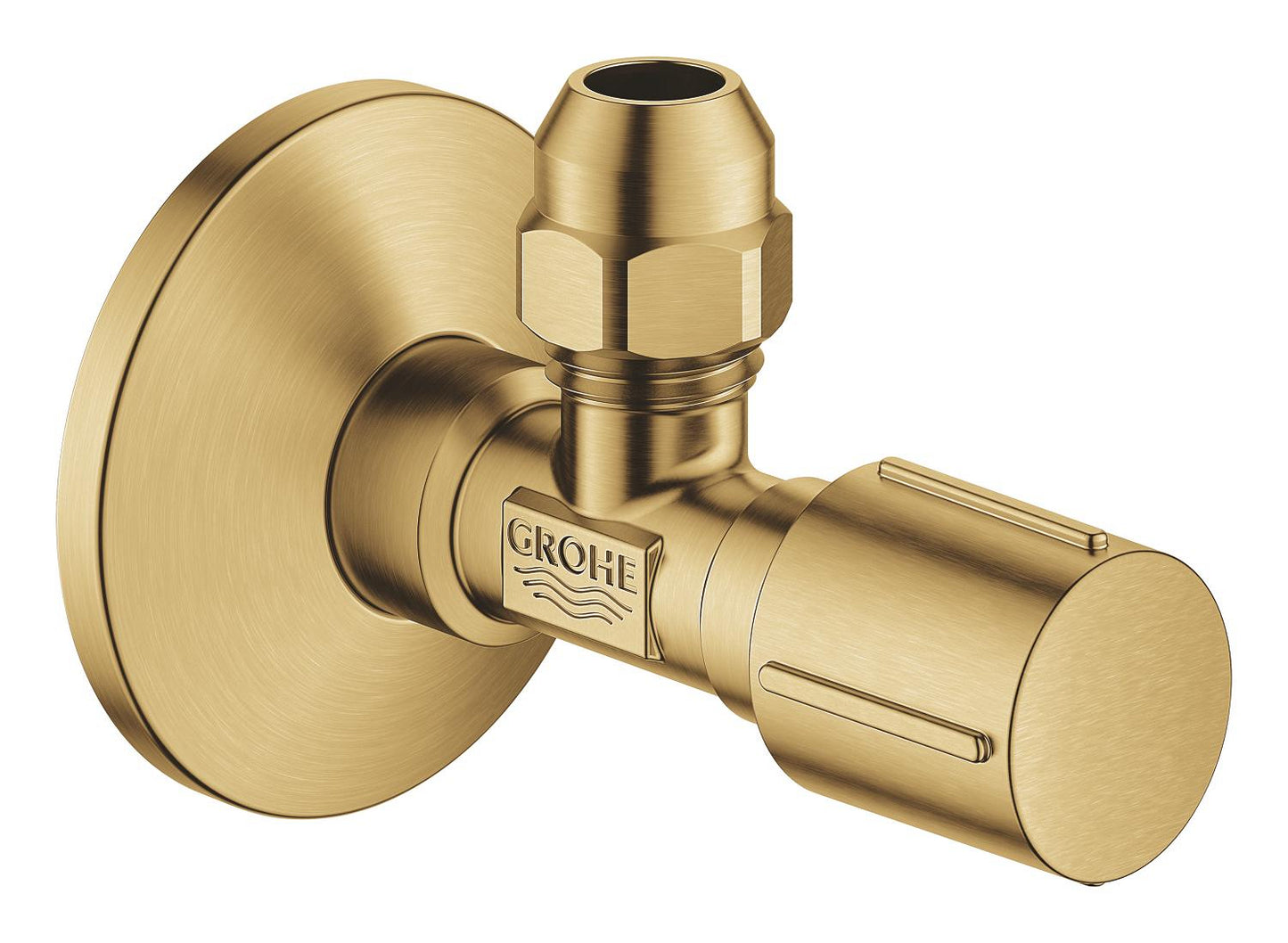 Grohe Angle Valve 1/2" Brushed Cool Sunrise