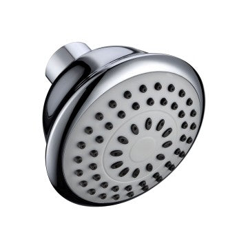 Cobra Zambezi Shower Head 1 Spray Round Flow Rate Restricted to 8.0 l/min 85mm Chrome
