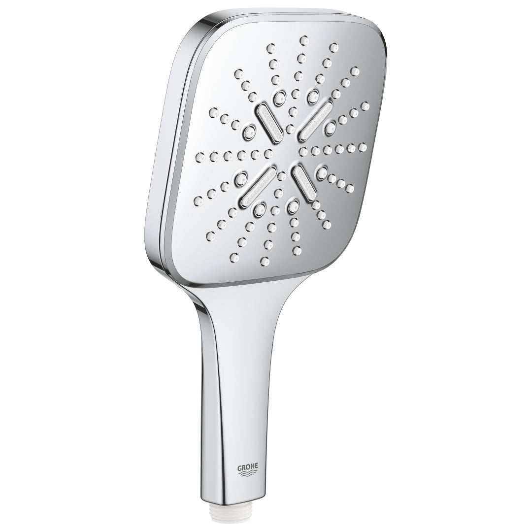 Grohe Rainshower SmartActive 130 Cube Hand shower 3 sprays chrome