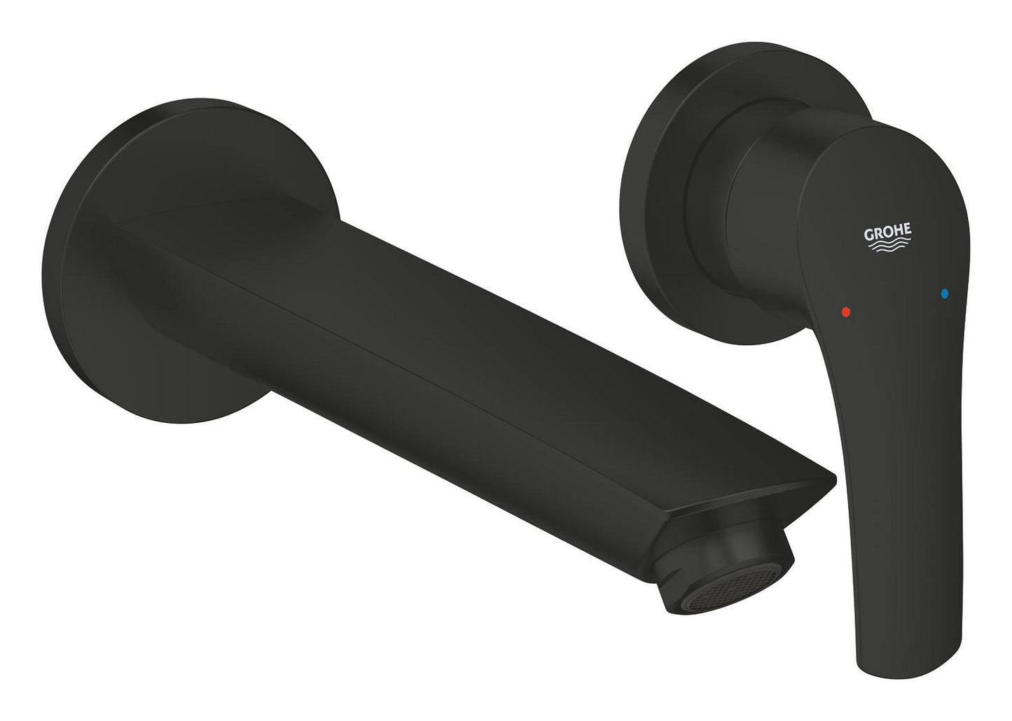 Grohe Eurosmart 2-Hole Basin MixerM-Size Matte Black
