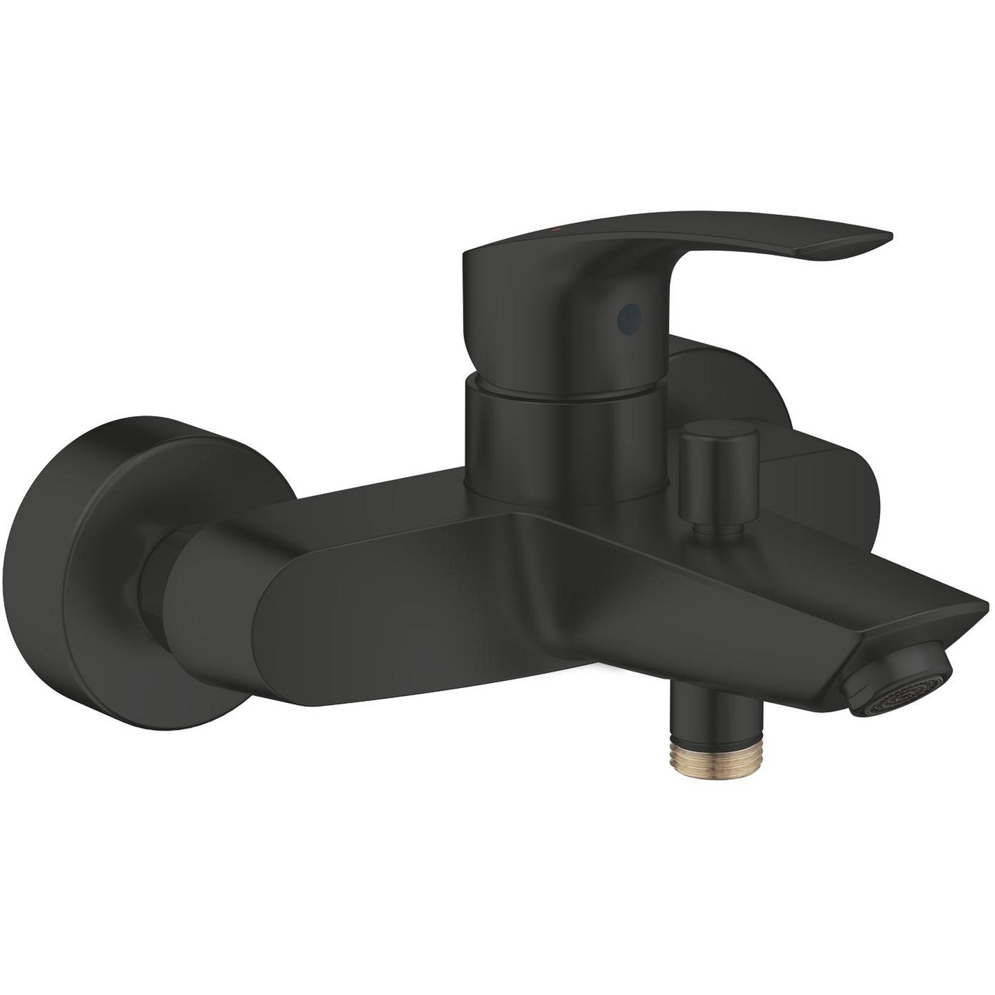 Grohe Eurosmart Single-Lever Bath/Shower Mixer 1/2" Matte Black