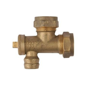 Cobra Geyser Draincock CXC 22 Rough Brass