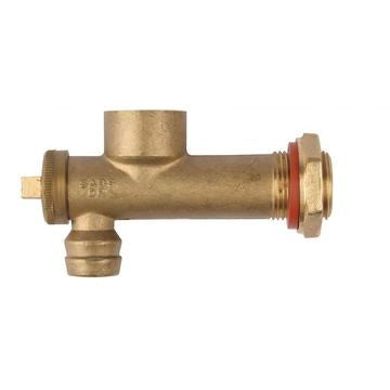 Cobra Geyser Draincock & Nut MXF 3/4 Rough Brass