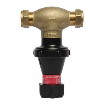 Cobra MF11 Pressure Control Valve 400kPa 22mm CXC Rough Brass