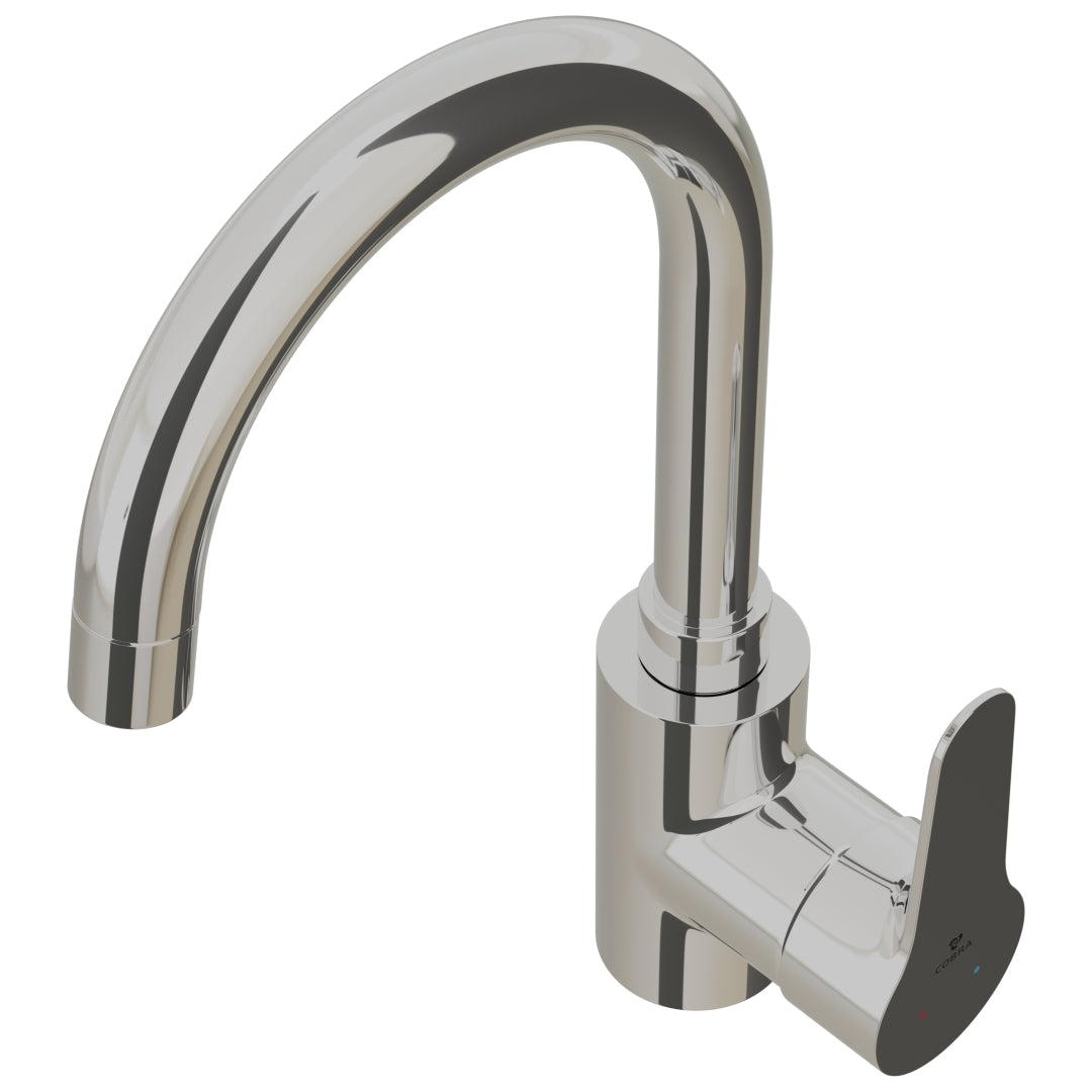 Cobra Breathe Basin Mixer Raised Chrome