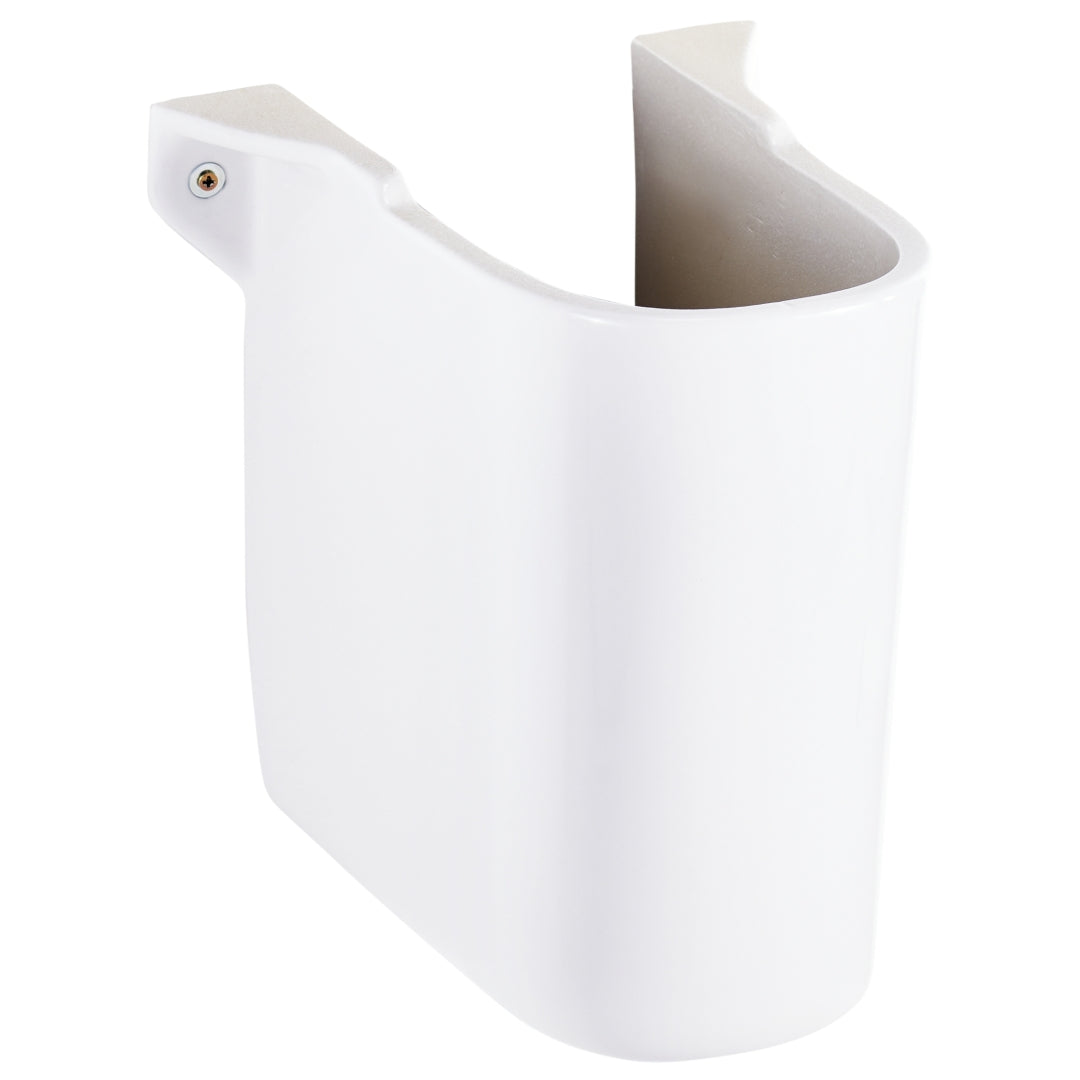 Cobra Shelter Semi Pedestal Round High White