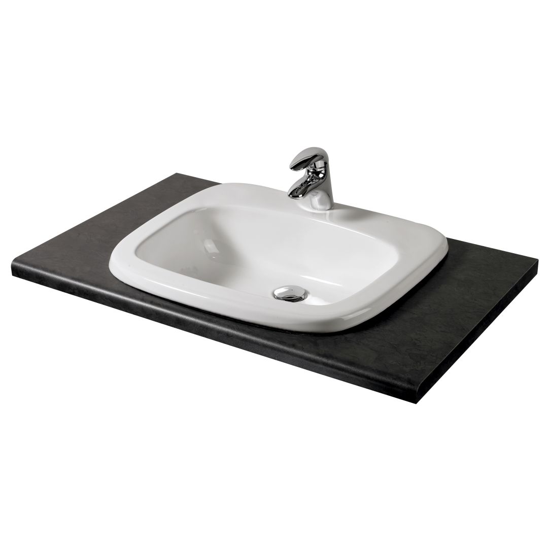 Vaal Concorde Drop In Basin White