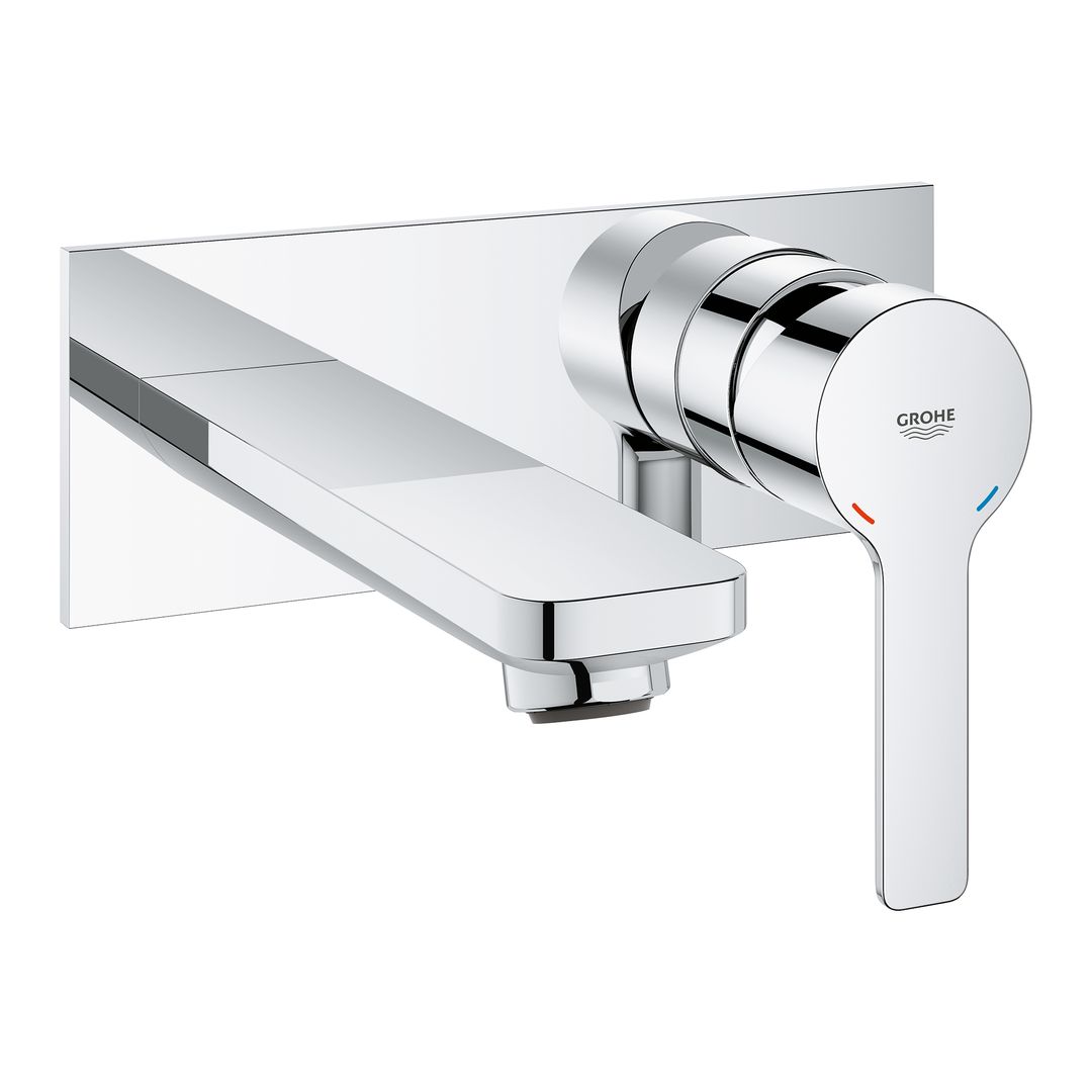 Grohe Lineare Two-Hole Basin Mixer M-Size Chrome