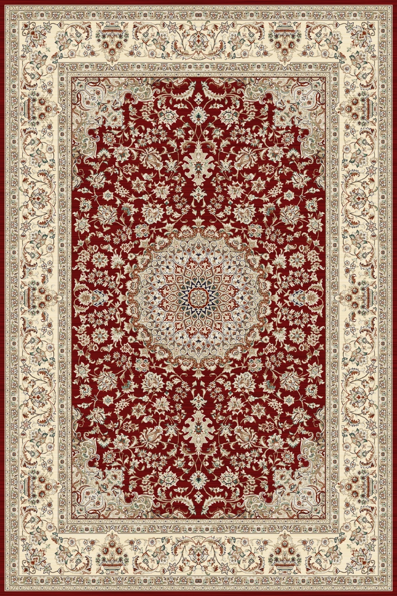 WonderRUG MODERN Royal Crimson