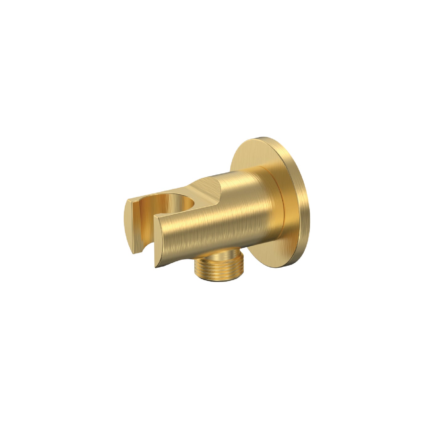 Cobra Seine Round Shower Outlet & Holder 64mm Brushed Gold