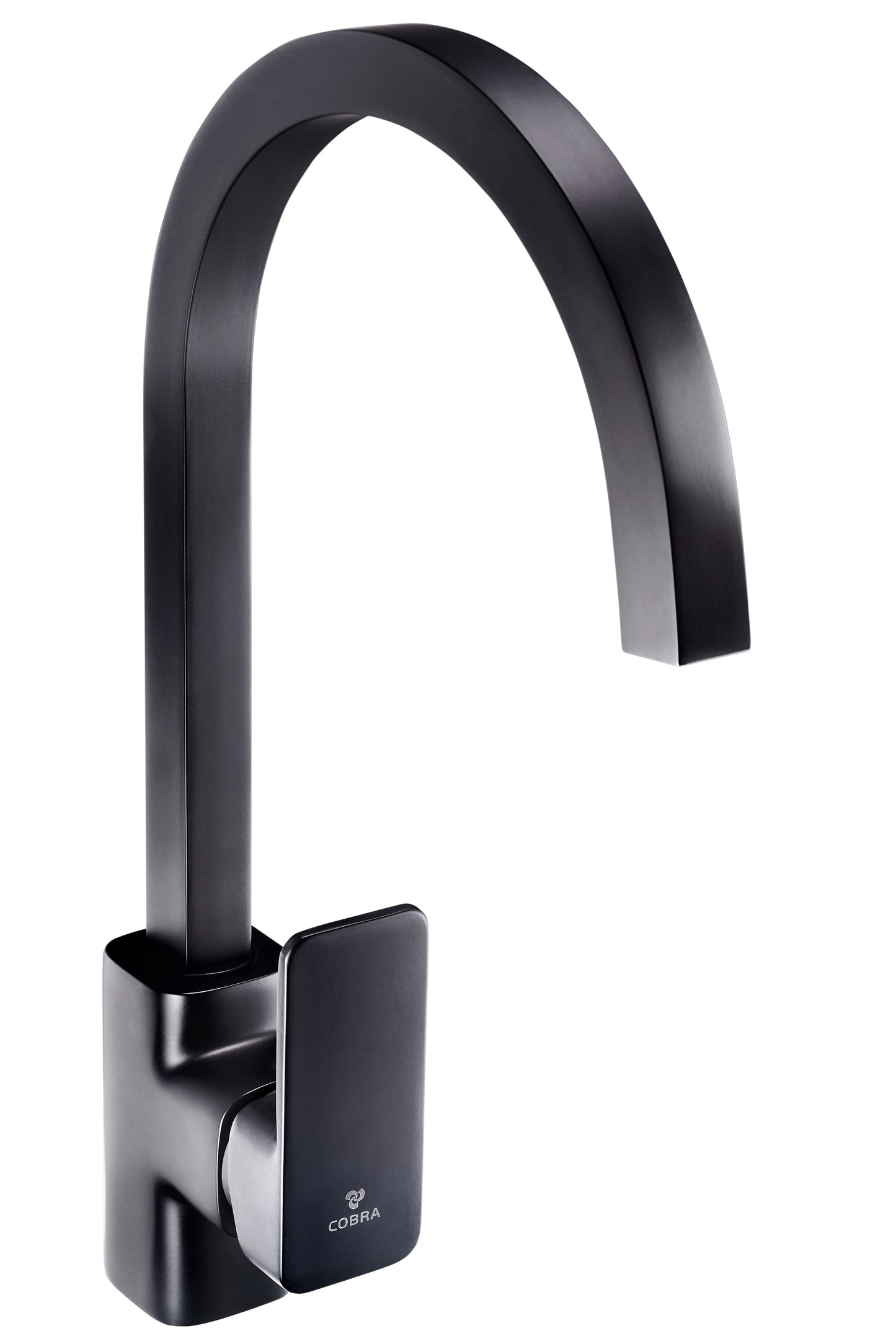Cobra Arrive Sink Mixer Pillar Type High Flow Rate Restricted to 6.2l/min Matte Black