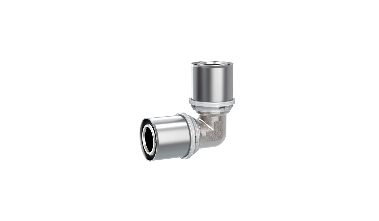 Cobra Crimp Elbow Equal 20X20 Triple O-Ring