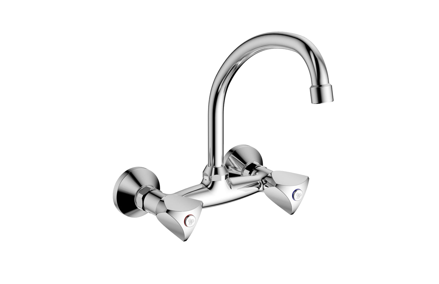 Cobra Carina Light Pattern Sink Mixer Wall Type 1/2 Chrome