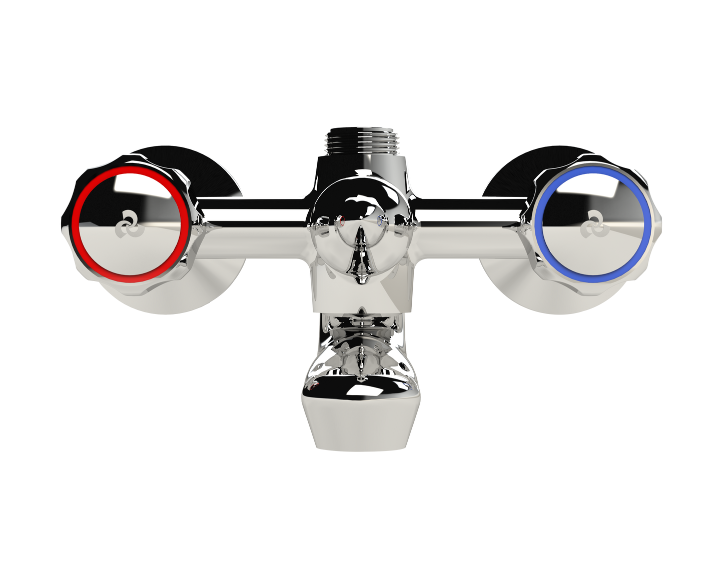 Cobra Metsi Original Light Pattern Bath Diverter Mixer Wall Type & Handshower 1/2 Chrome