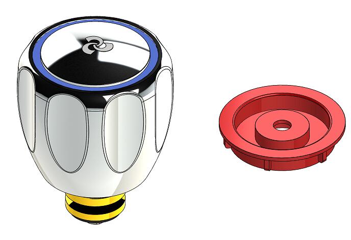 Cobra Metsi Standard Light Pattern 1/2 Headpart Chrome