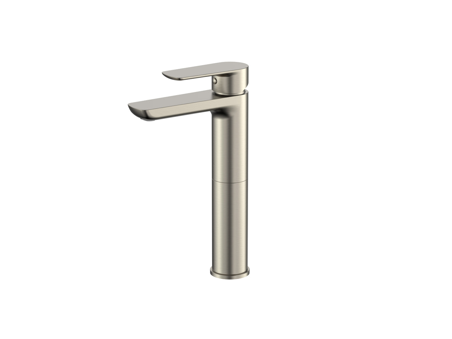 Cobra Seine Basin Mixer Raised Flow Rate Restricted to 7.0 l/min Brushed Nickel