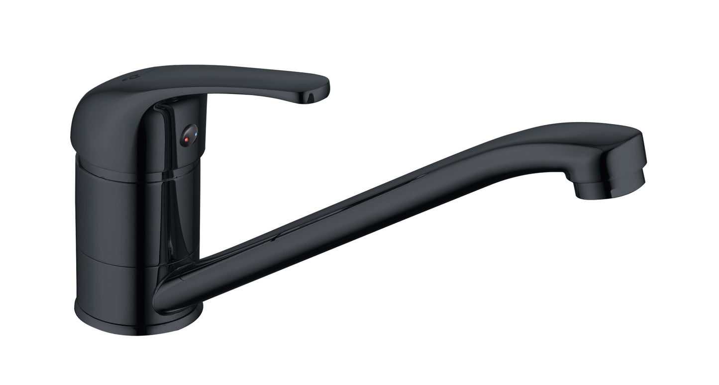 Cobra Zambezi Sink Mixer Pillar Type Low Flow Rate Restricted to 6.2l/min Matte Black
