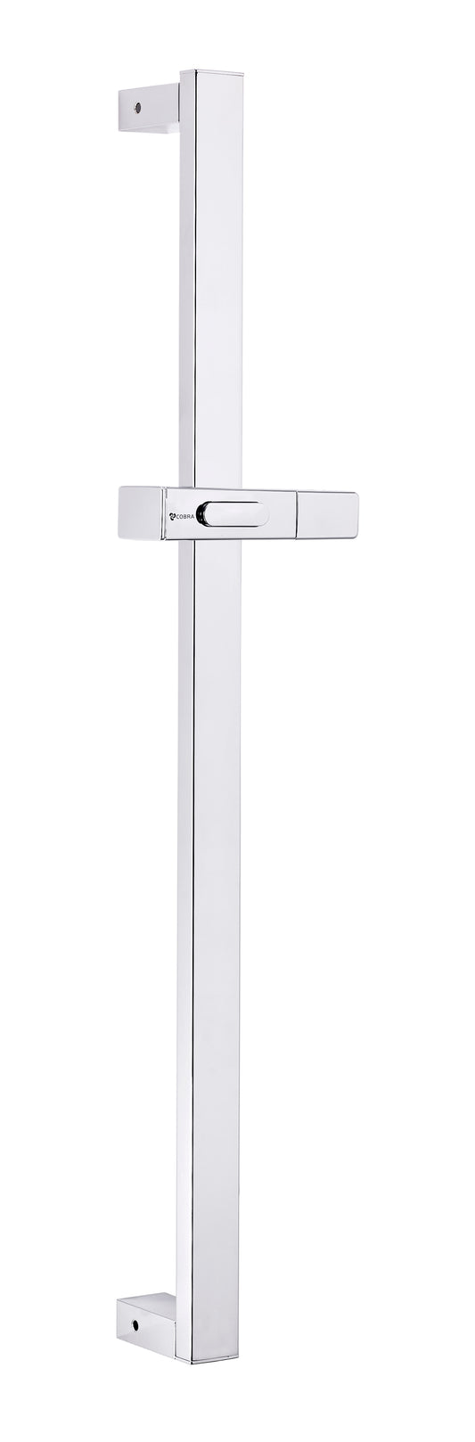 Cobra Arrive Shower Rail & Holder Square 600mm Chrome