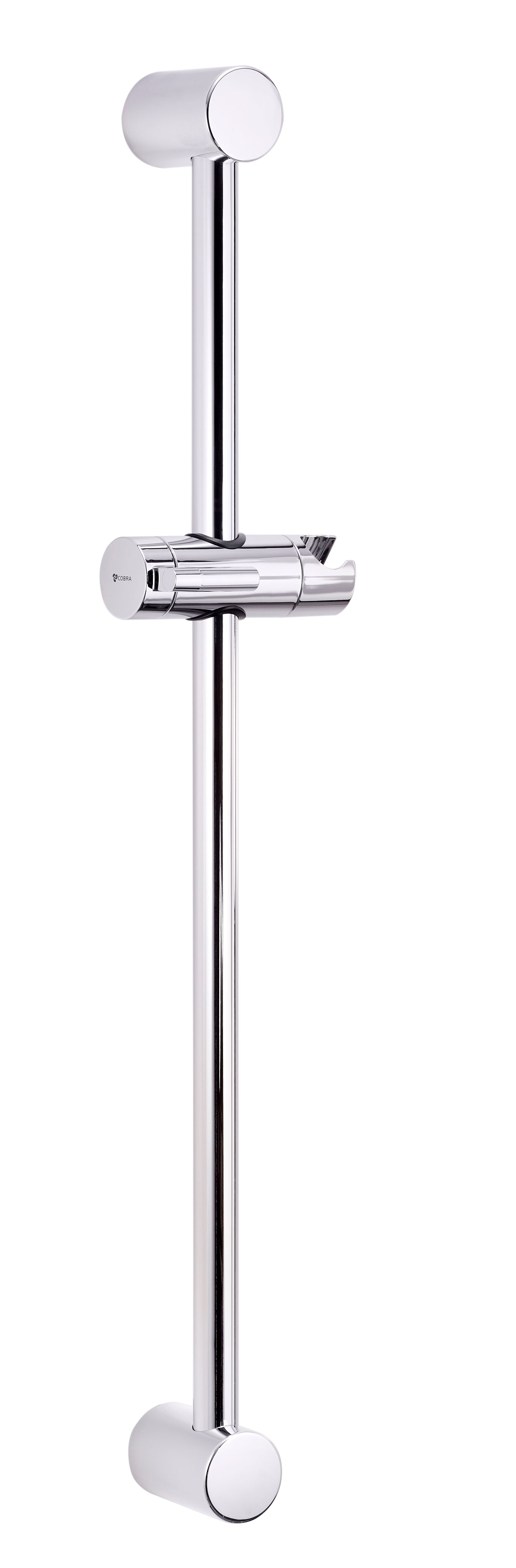 Cobra Pause Shower Rail & Holder Round 600mm Chrome