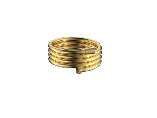 Cobra Seine Hand Shower Hose PVC 1500 Brushed Gold