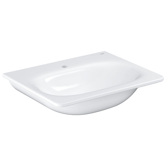 Grohe Essence Wash Basin 60 Wall Fixings Not Included Alpine White