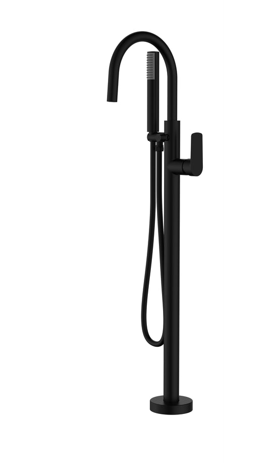 Cobra Seine Bath Mixer Freestanding With 1500mm Hose and Handshower Matte Black