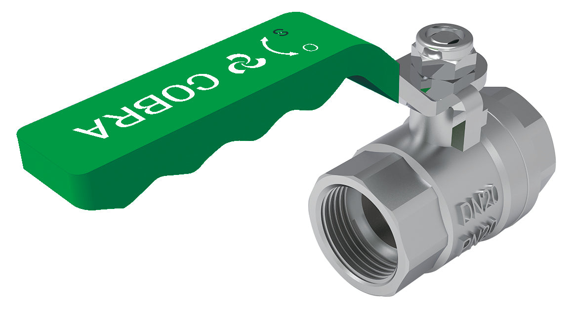 Cobra Ball O Flo Ball Valve 3/4"FI Chrome