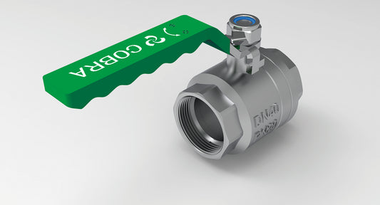 Cobra Ball O Flo Ball Valve 1&1/2"FI Chrome