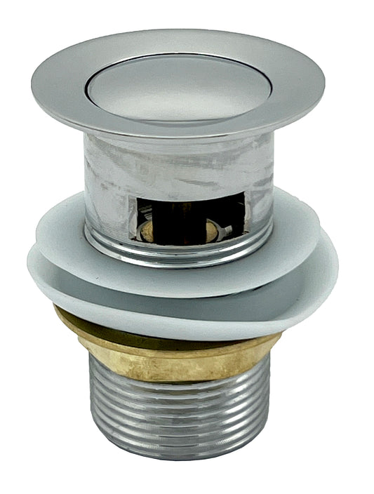 Cobra Click Basin Waste Slotted 1&1/4 Chrome