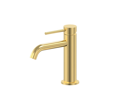 Cobra Tigris Basin Mixer Pillar Type Standard 1/2 FI Brushed Gold