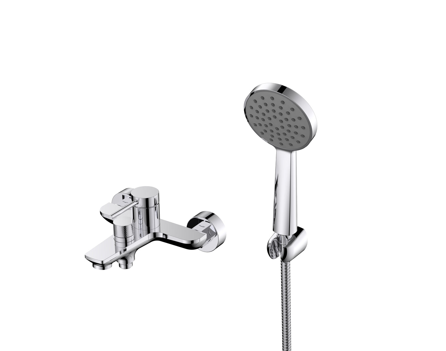 Cobra Tigris Bath Mixer Exposed Wall Type With Handshower Set 1/2 FI Chrome