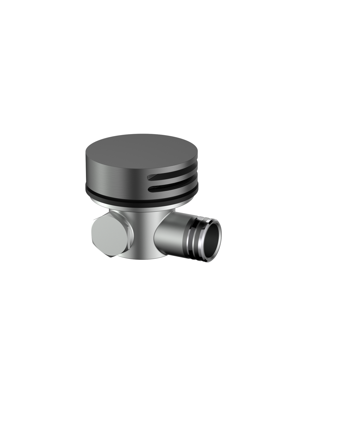 Cobra Seine Nikki Bath Spout Round Brushed Gun Grey
