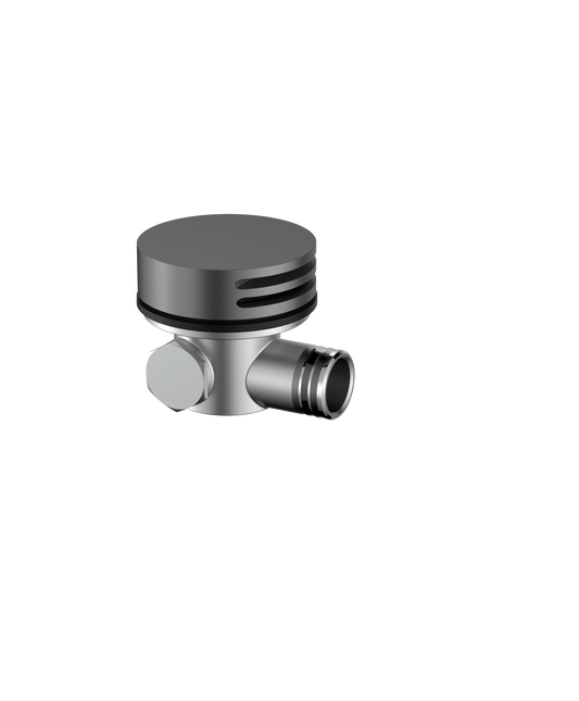 Cobra Seine Nikki Bath Spout Round Brushed Gun Grey