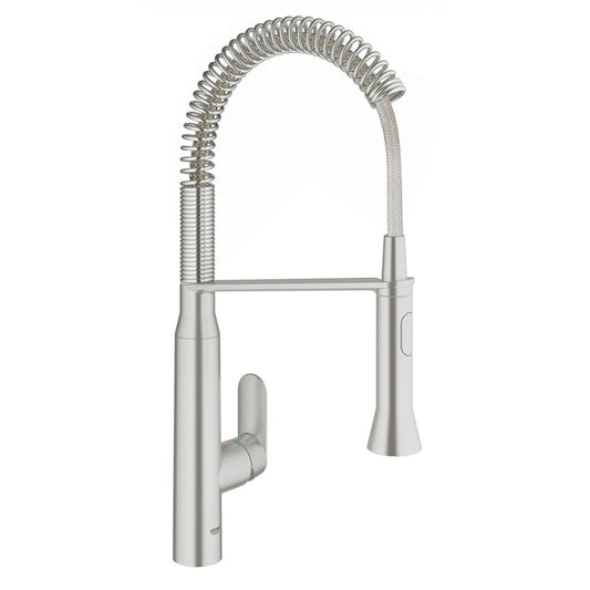 Grohe K7 Single-lever sink mixer 1/2" supersteel