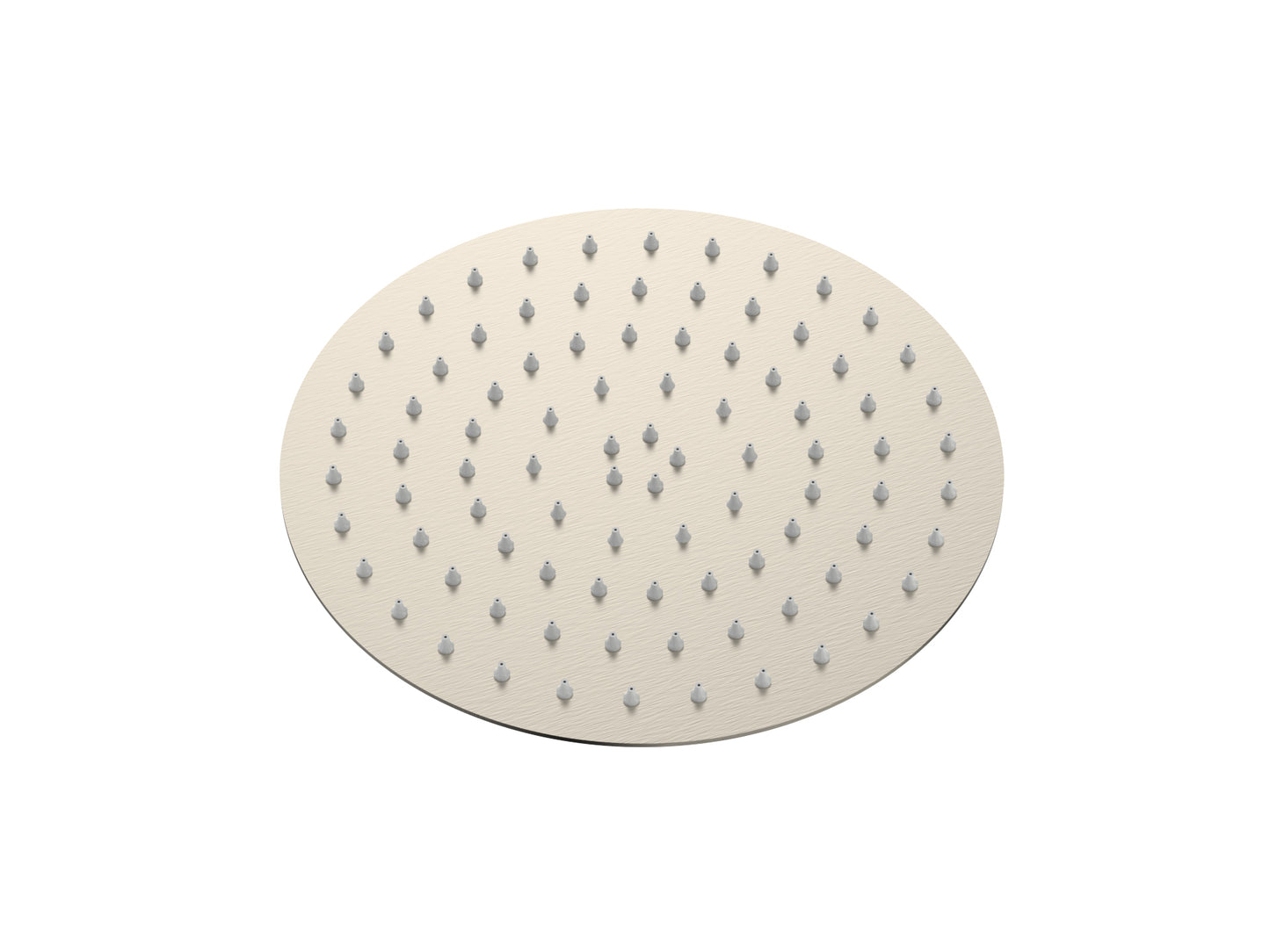 Cobra Seine Shower Head 1 Spray Round 200mm Brushed Nickel