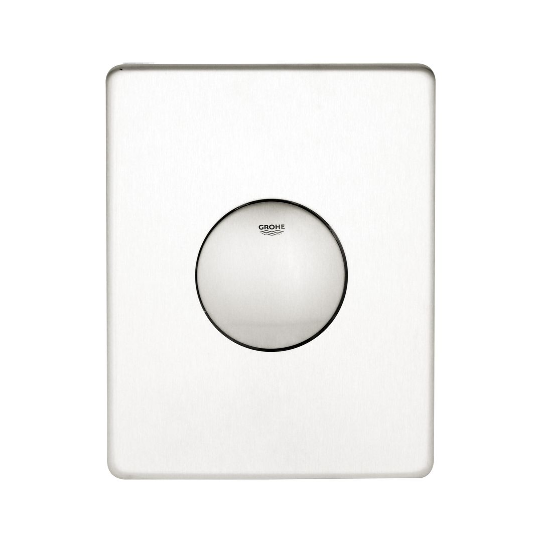 Grohe Skate Flush plate, stainless steel stainless steel