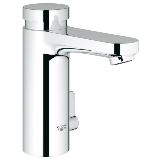 Grohe Eurosmart Cosmopolitan T Self-closing basin mixer with mixing device and adjustable temperature limiter chrome