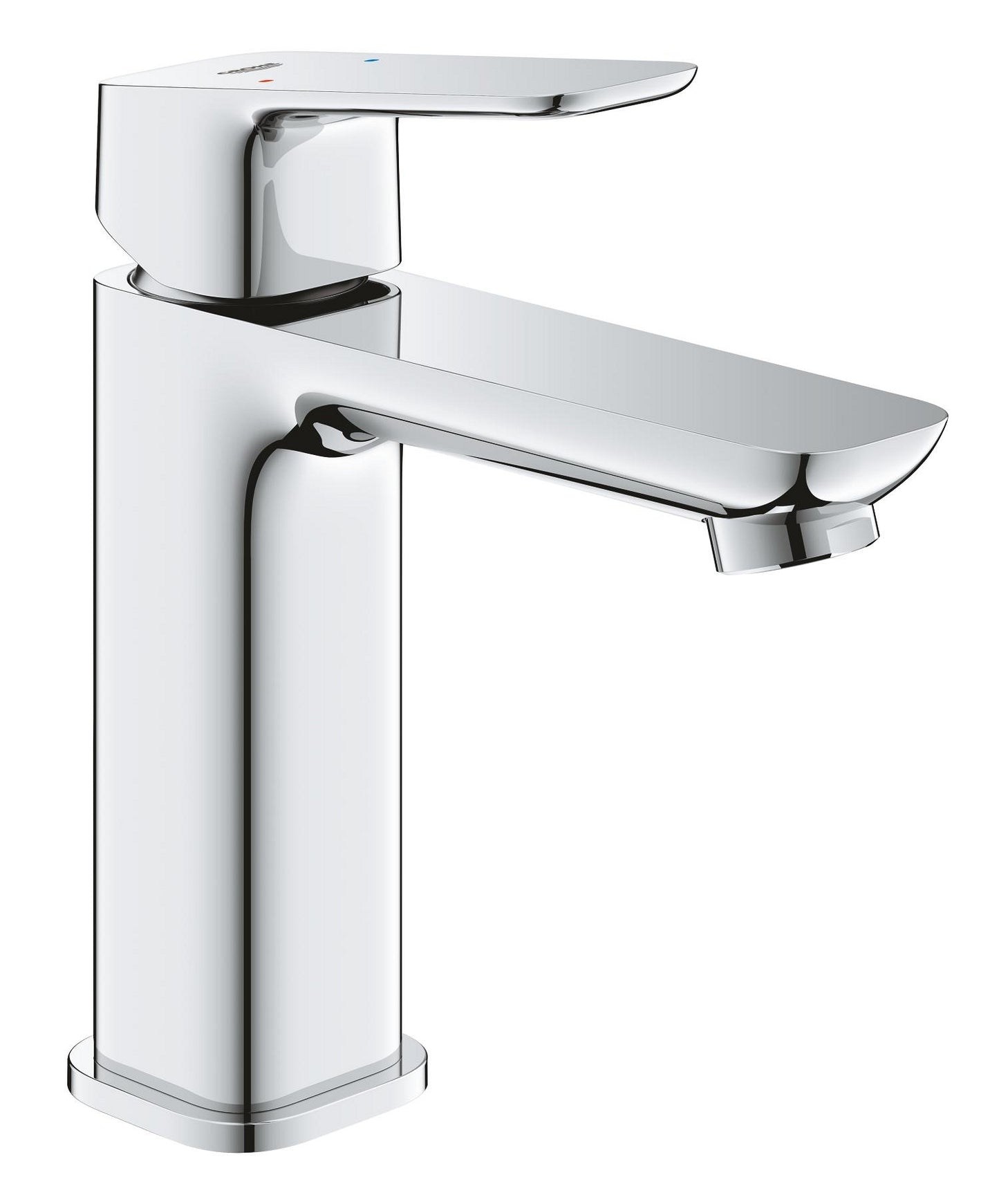 Grohe Cubeo Basin Mixer, Medium, Smooth Body Chrome
