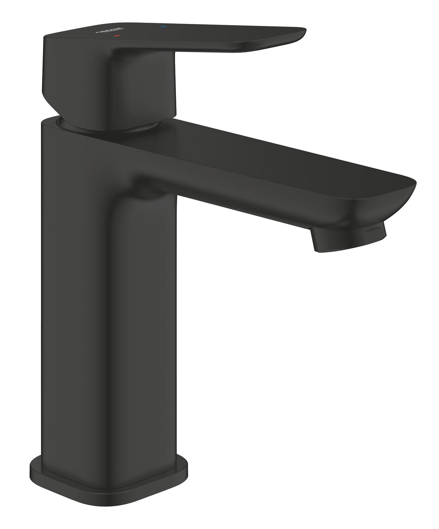 Grohe Cubeo Basin Mixer, Medium, Smooth Body Matte Black