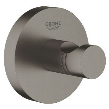 Grohe Essentials Robe hook brushed hard graphite